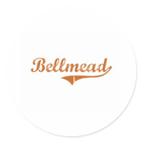 I Love Bellmead Texas Round Stickers