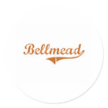 I Love Bellmead Texas Round Stickers