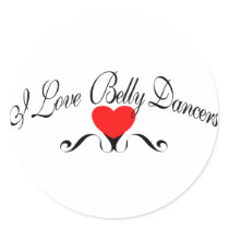 I Love Belly Dancers stickers by fashionfiles I Love Belly Dancers stickers