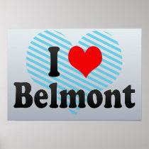 I Love Belmont, United States Poster