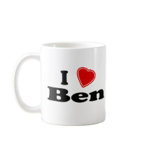 I Love Ben Mug