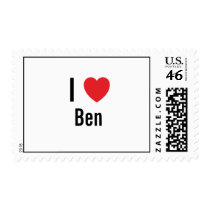 I love Ben Postage Stamp