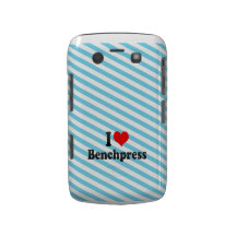 I love Benchpress Blackberry Bold Cover