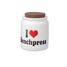 I love Benchpress Candy Jars