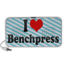 I love Benchpress Portable Speaker