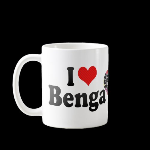 I Love Benga Mugs