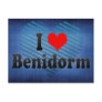 I Love Benidorm, Spain Postcards