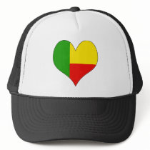 I Love Benin Trucker Hat