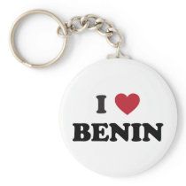 I Love Benin Key Chains