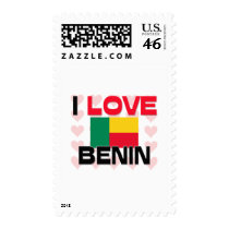 I Love Benin postage by tshirtshirts I Love Benin postage
