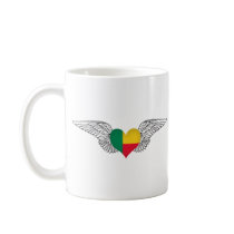 I Love Benin -wings Coffee Mugs