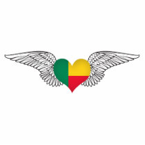 I Love Benin -wings Photo Sculptures