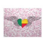 I Love Benin -wings Post Cards