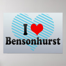 I Love Bensonhurst, United States Poster