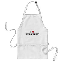 I Love Berkeley California Apron