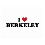 I Love Berkeley California Postcard