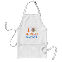 I Love Berkeley, IL Aprons