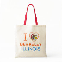 I Love Berkeley, IL Tote Bag