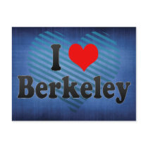 I Love Berkeley, United States Post Cards