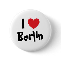I Love Berlin buttons