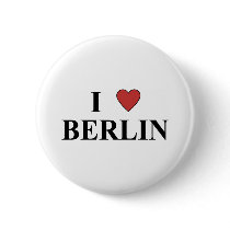 I Love Berlin Pinback Buttons