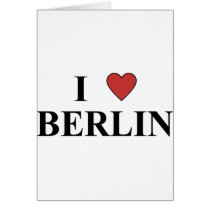 I Love Berlin cards