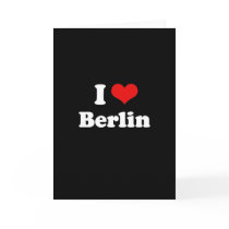 I LOVE BERLIN GREETING CARD