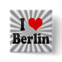 I Love Berlin, Germany. Ich Liebe Berlin, Germany Pins