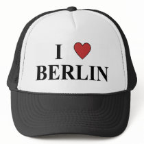I Love Berlin Mesh Hat