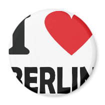 i love berlin fridge magnets