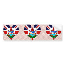 I Love Bermuda Bumper Sticker