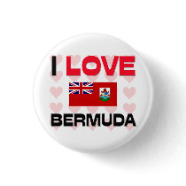 I Love Bermuda buttons by tshirtshirts I Love Bermuda buttons