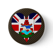 I Love Bermuda Pinback Button
