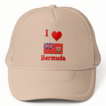 I Love Bermuda Hat