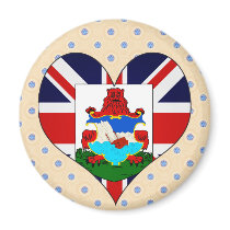 I Love Bermuda Magnets