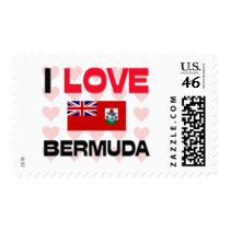 I Love Bermuda postage