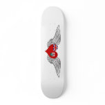 I Love Bermuda -wings Custom Skateboard