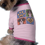 I Love Bernese Mountain Dogs pet clothing
