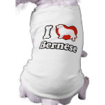 I Love Bernese Mountain Pet clothing pet clothing