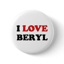I Love Beryl Pin
