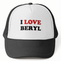 I Love Beryl Hats
