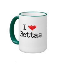 I Love Bettas Mug by fishlore I Love Bettas Mug