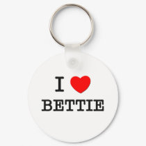 I Love Bettie keychains