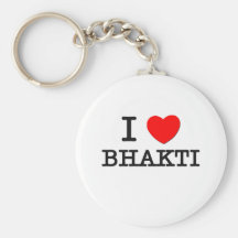 I Love Bhakti Keychains