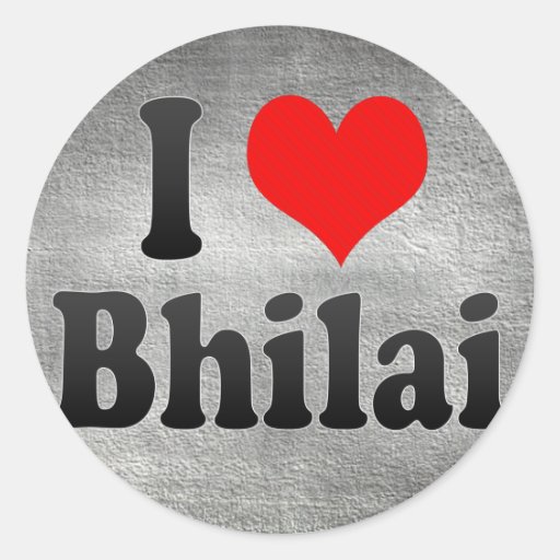 I Love Bhilai, India. Mera Pyar Bhilai, India Sticker