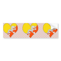 I Love Bhutan Bumper Sticker