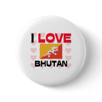 I Love Bhutan buttons