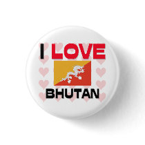 I Love Bhutan buttons