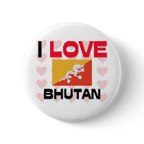 I Love Bhutan buttons