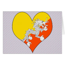 I Love Bhutan Card